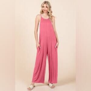 Elegant Pink jumpsuit size XL